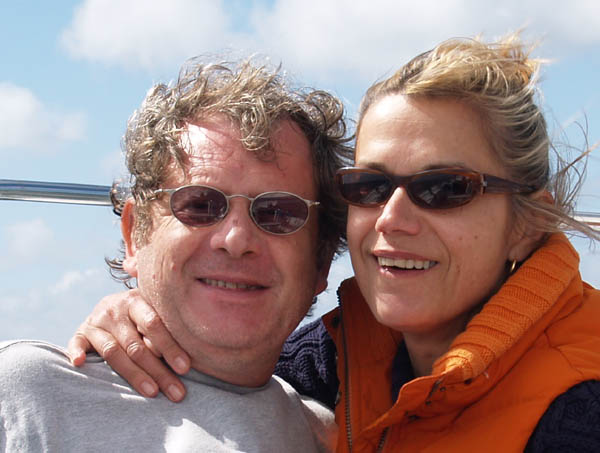 Lionel et Anita sur le Silalune vers Belle Ile !!!